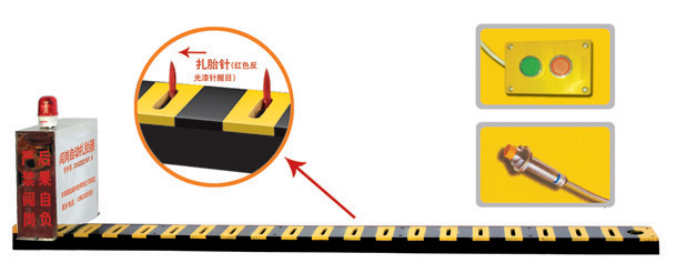 荆州区V3嵌入式闯岗自动扎胎器/阻车器